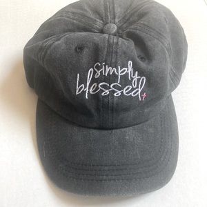 Embroidery washed baseball cap unisex